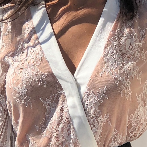 LACE BODYSUIT - Picture 6 of 8